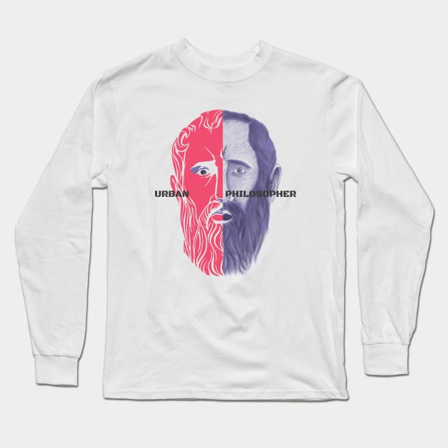 Urban Philosopher V.3 Long Sleeve T-Shirt by Prosper88